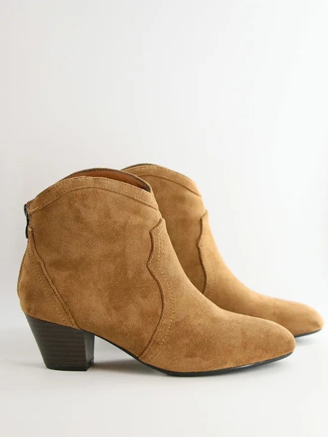 Stiefeletten in Hellbraun>Bellucci