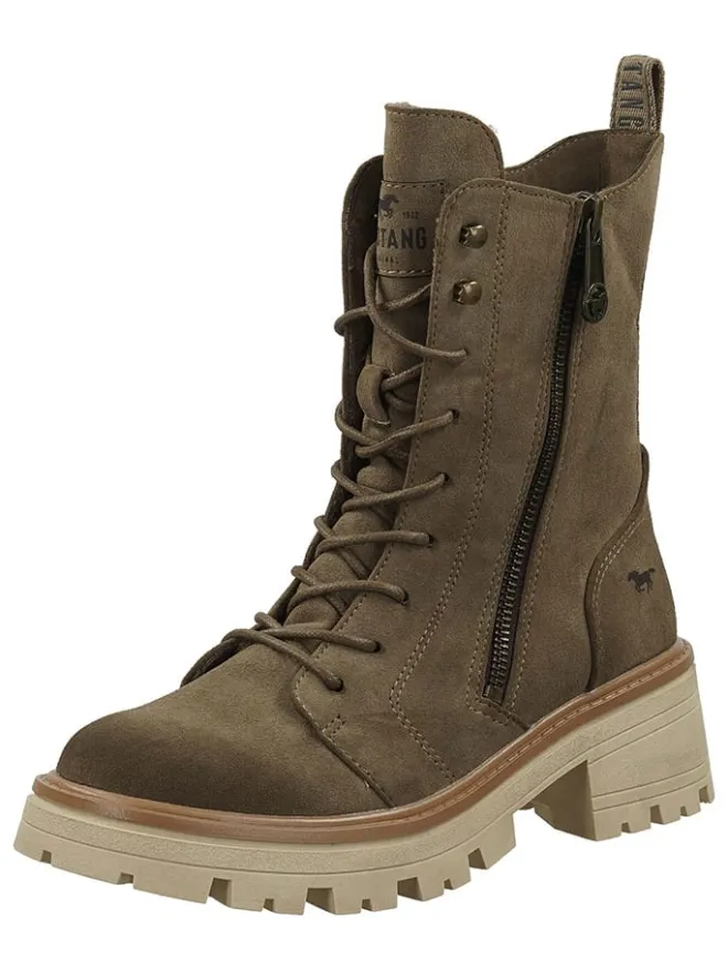 Stiefeletten in Khaki>Ara Shoes Clearance