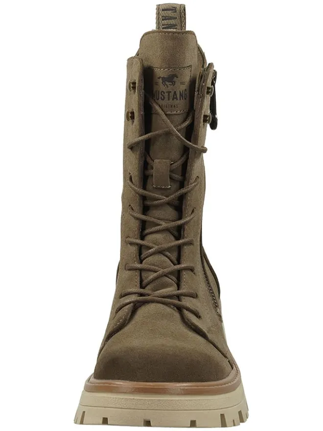 Stiefeletten in Khaki>Ara Shoes Clearance
