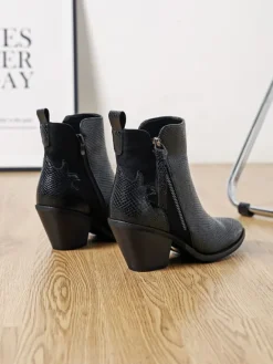 Sixth Sens Stiefeletten^Stiefeletten in Schwarz