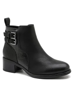 Sixth Sens Stiefeletten^Stiefeletten in Schwarz