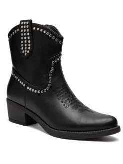 Sixth Sens Stiefeletten^Stiefeletten in Schwarz