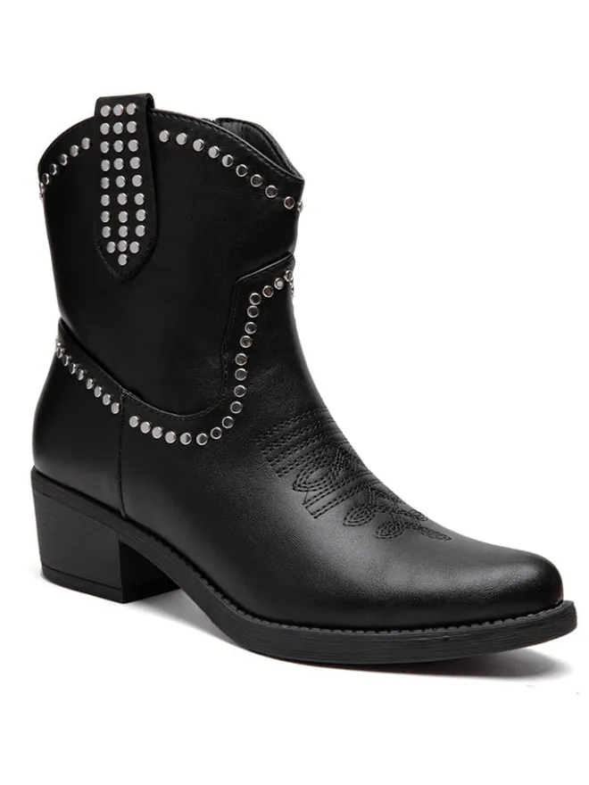 Sixth Sens Stiefeletten^Stiefeletten in Schwarz