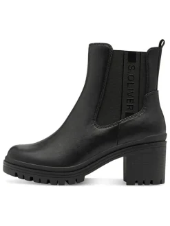 Stiefeletten in Schwarz>s.Oliver Best