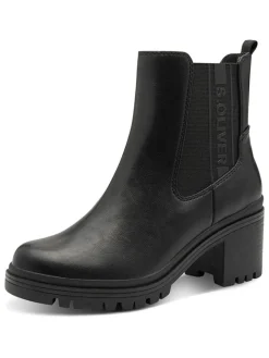 Stiefeletten in Schwarz><noscript><img width=