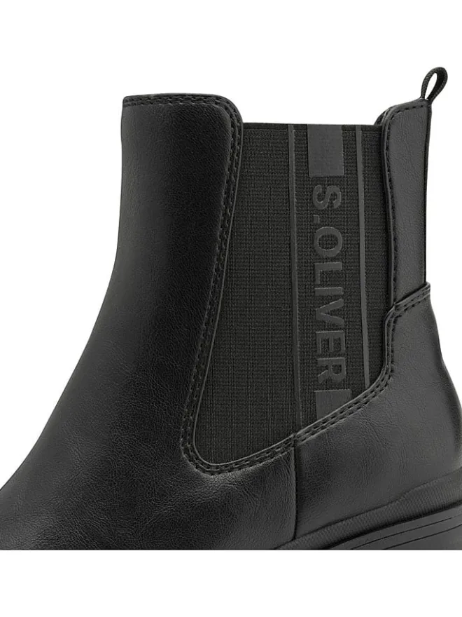 Stiefeletten in Schwarz>s.Oliver Best