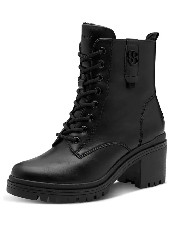 Stiefeletten in Schwarz>s.Oliver Clearance