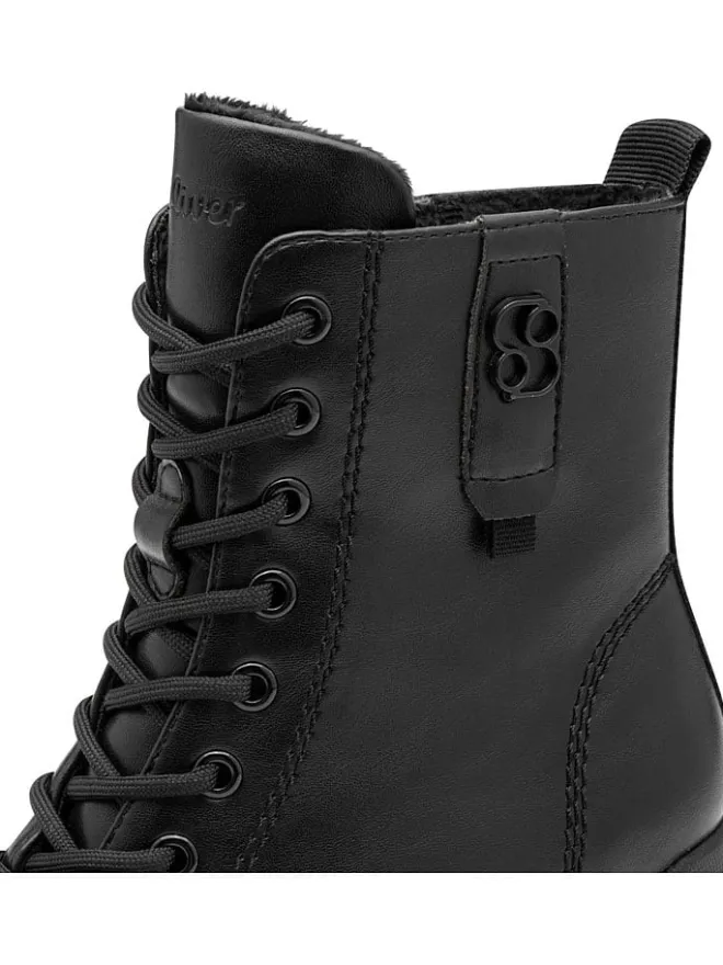 Stiefeletten in Schwarz>s.Oliver Clearance