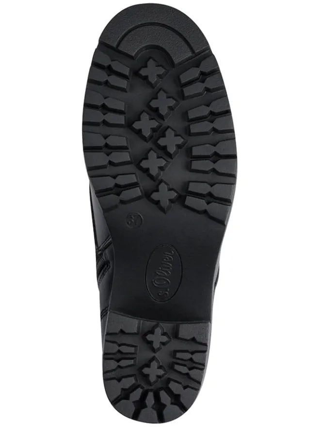 Stiefeletten in Schwarz>s.Oliver Clearance