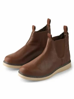 MCS Stiefel & Boots^Stiefeletten MCPilou in Dark Camel