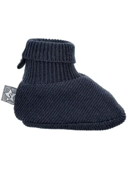 Strick-Hausschuhe in Dunkelblau>Sterntaler® Clearance