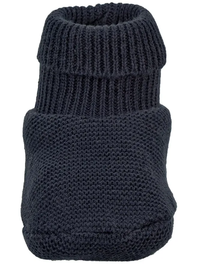 Strick-Hausschuhe in Dunkelblau>Sterntaler® Clearance