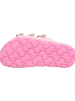 superfit Halbschuhe|Clogs & Pantoletten·Pantoletten^Tieffußbett Pantolette FUSSBETTPANTOFFEL in Rosa
