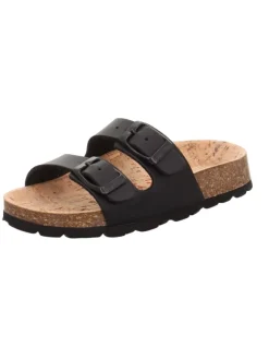 Tieffußbett Pantolette FUSSBETTPANTOFFEL in Schwarz>superfit New