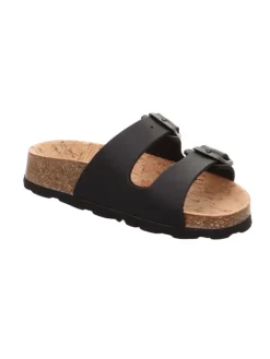 Tieffußbett Pantolette FUSSBETTPANTOFFEL in Schwarz>superfit New