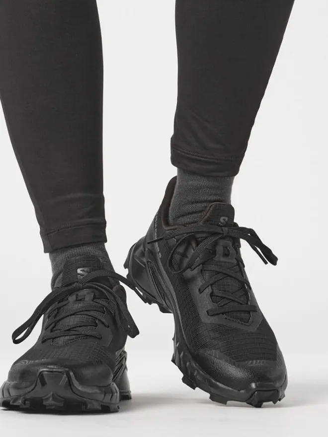 SALOMON Sportschuhe^Trailrunningschuhe "Alphacross 5" in Schwarz