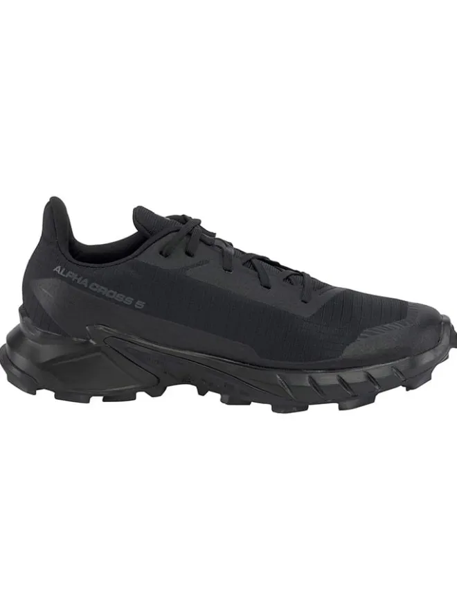SALOMON Sportschuhe^Trailrunningschuhe "Alphacross 5" in Schwarz