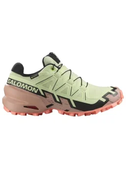 SALOMON Sportschuhe|Outdoor- & Sportschuhe^Trailrunningschuhe "Speedcross 6 GTX" in Grün/ Rosa