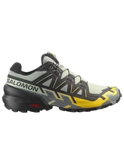 SALOMON Sportschuhe^Trailrunningschuhe "Speedcross 6" in Grün/ Gelb