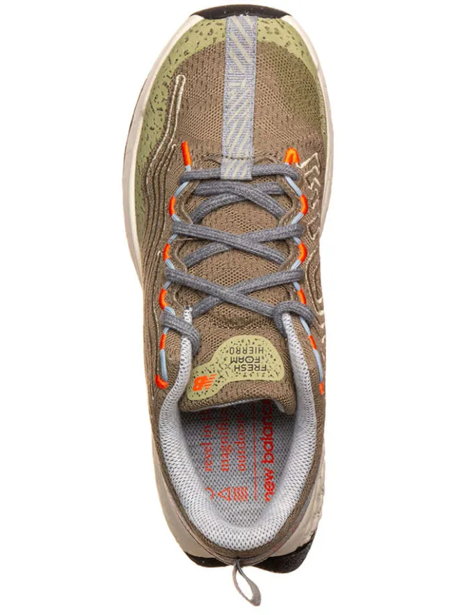 New Balance Sportschuhe^Trailrunningschuhe "Trail Fresh Foam X Hierro v7" in Hellbraun/ Grün