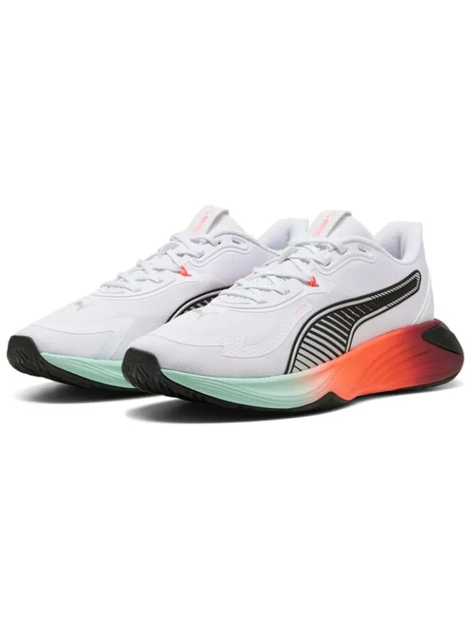 Trainingsschuhe "PWR Hybrid TR" in Weiß>Puma Hot