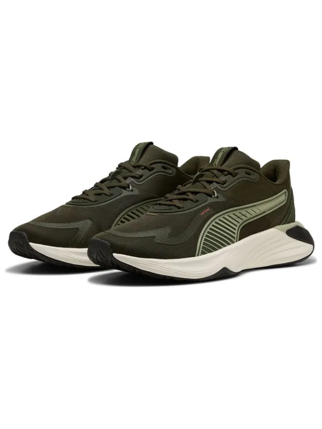 Puma Sportschuhe^Trainingsschuhe "PWR Hybrid TR" in Dunkelgrün