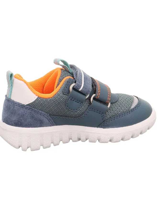 superfit Lauflernschuhe^Trainingsschuhe "Sport 7 mini" in Blau/ Weiß/ Orange