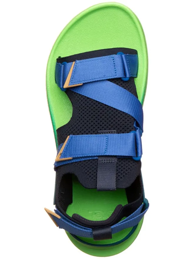 Teva Outdoorschuhe^Trekkingsandalen "Aventrail" in Blau/ Grün