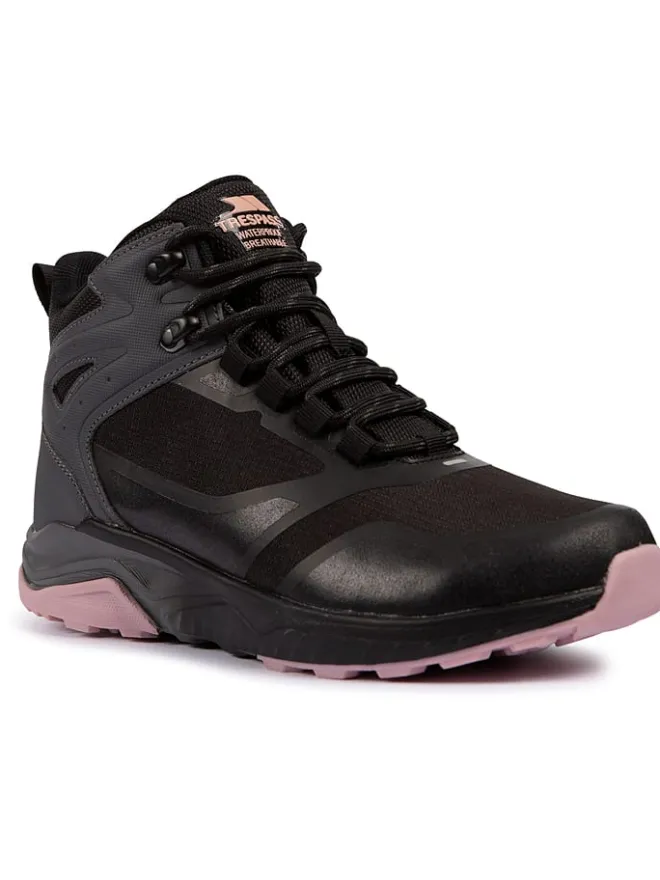 Trekkingschuhe "Alisa" in Schwarz>Trespass Clearance