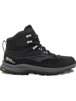 Trekkingschuhe "Cyrox Texapore MID" in Schwarz>Jack Wolfskin Online