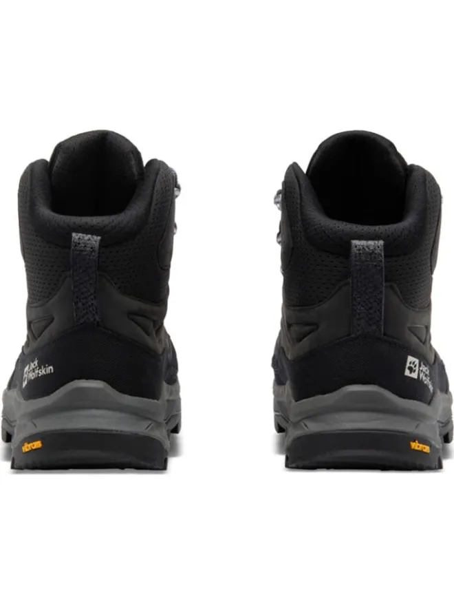 Trekkingschuhe "Cyrox Texapore MID" in Schwarz>Jack Wolfskin Online