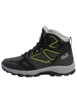 Jack Wolfskin Outdoorschuhe^Trekkingschuhe "Downhill" in Schwarz/ Gelb