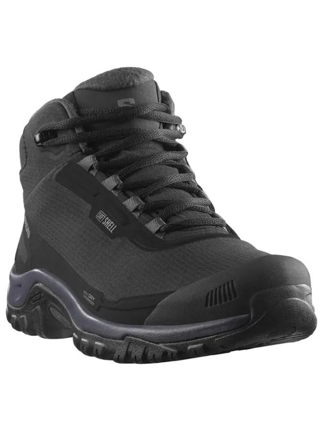 SALOMON Outdoor- & Sportschuhe^Trekkingschuhe "Shelter" in Schwarz