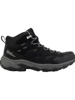 Jack Wolfskin Outdoorschuhe^Trekkingschuhe "Vojo Tour Texapore MID" in Schwarz/ Anthrazit