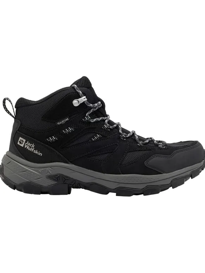 Jack Wolfskin Outdoorschuhe^Trekkingschuhe "Vojo Tour Texapore MID" in Schwarz/ Anthrazit