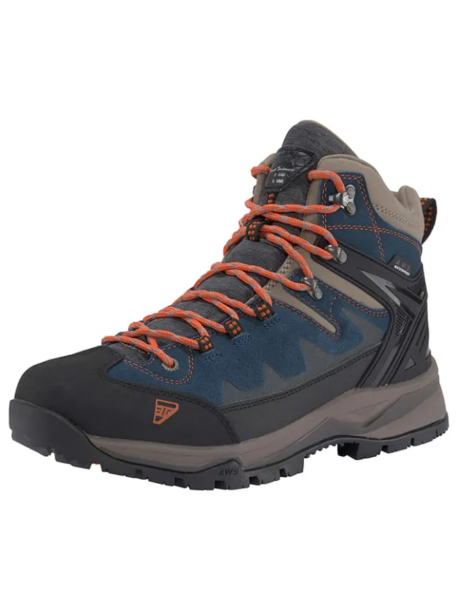 Trekkingschuhe "Wynn" in Blau/ Taupe>Icepeak