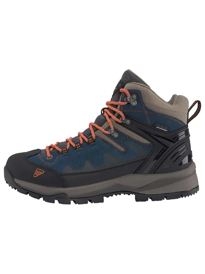 Trekkingschuhe "Wynn" in Blau/ Taupe>Icepeak