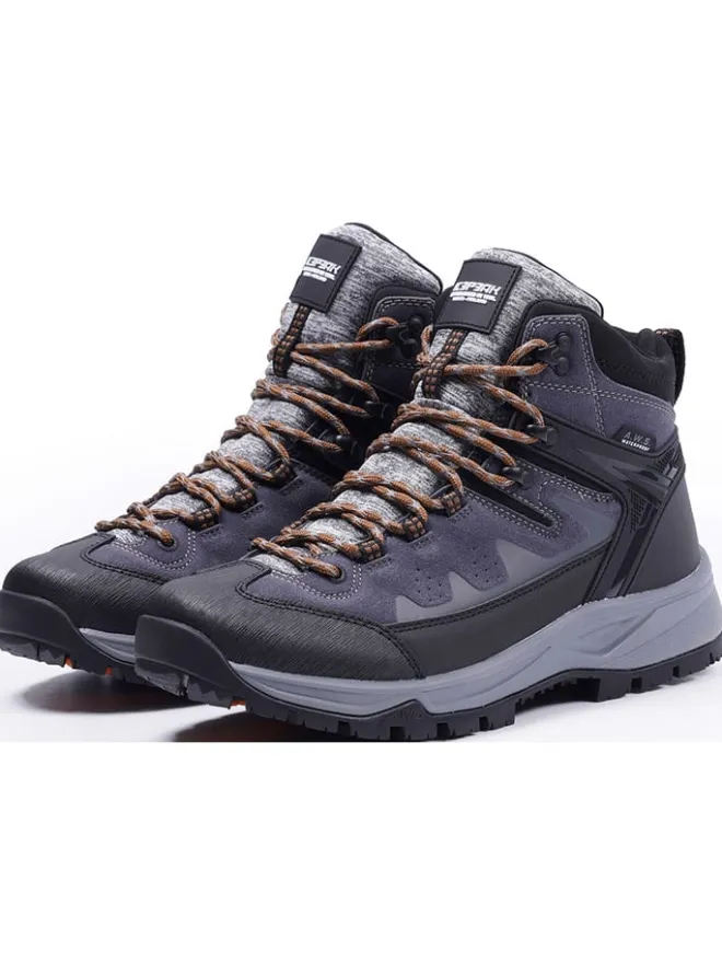 Icepeak Outdoorschuhe^Trekkingschuhe "WYNNES MR" in Grau/ Dunkelblau/ Schwarz
