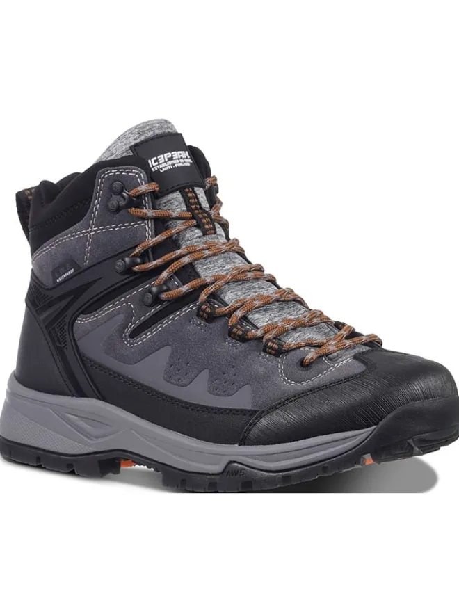 Icepeak Outdoorschuhe^Trekkingschuhe "WYNNES MR" in Grau/ Dunkelblau/ Schwarz