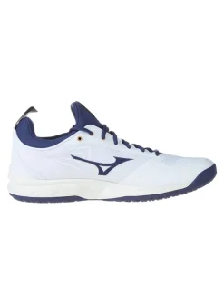 Mizuno Sportschuhe^Volleyballschuhe "Wave Luminous" in Weiß/ Dunkelblau