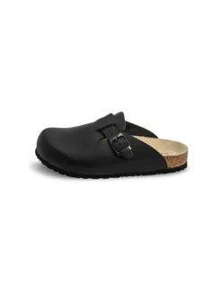 Vollrindleder Clogs in schwarz>VITAFORM Sale