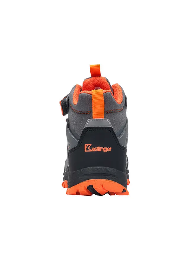 Wanderboots "FSK-Karlspitz Mid EV KTX" in Grau/ Orange>Kastinger New