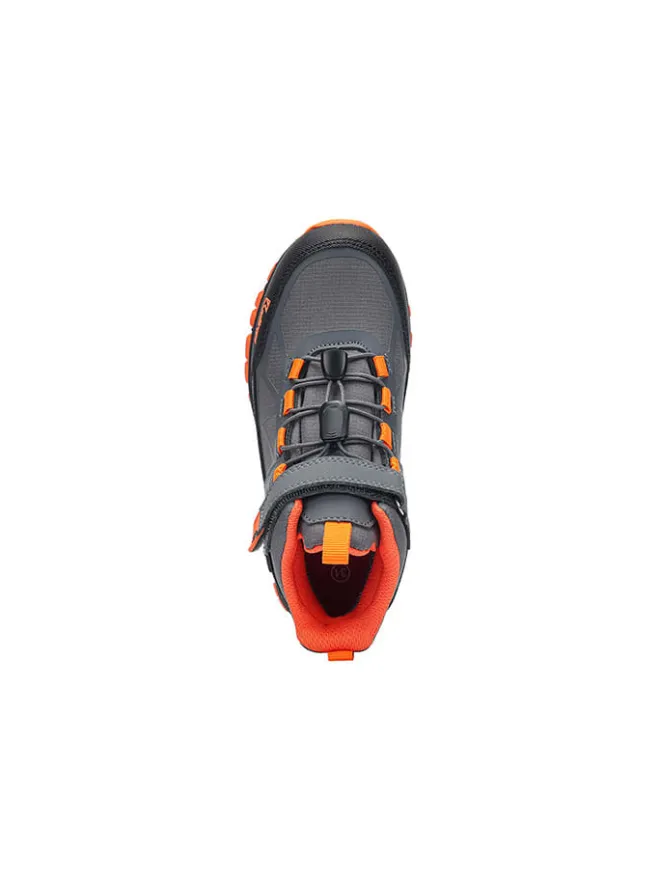 Wanderboots "FSK-Karlspitz Mid EV KTX" in Grau/ Orange>Kastinger New