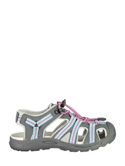 cmp Sandalen·Halbsandalen^Wanderhalbsandalen "Aquaril" in Grau/ Pink/ Hellblau