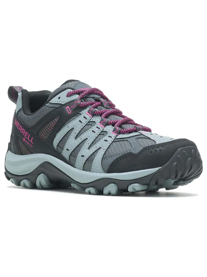Wanderschuhe "Accentor 3" in Grau/ Fuchsia>Merrell Outlet
