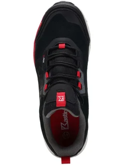 Wanderschuhe ''LH-Wildberg low KTX'' in Schwarz/ Rot><noscript><img width=