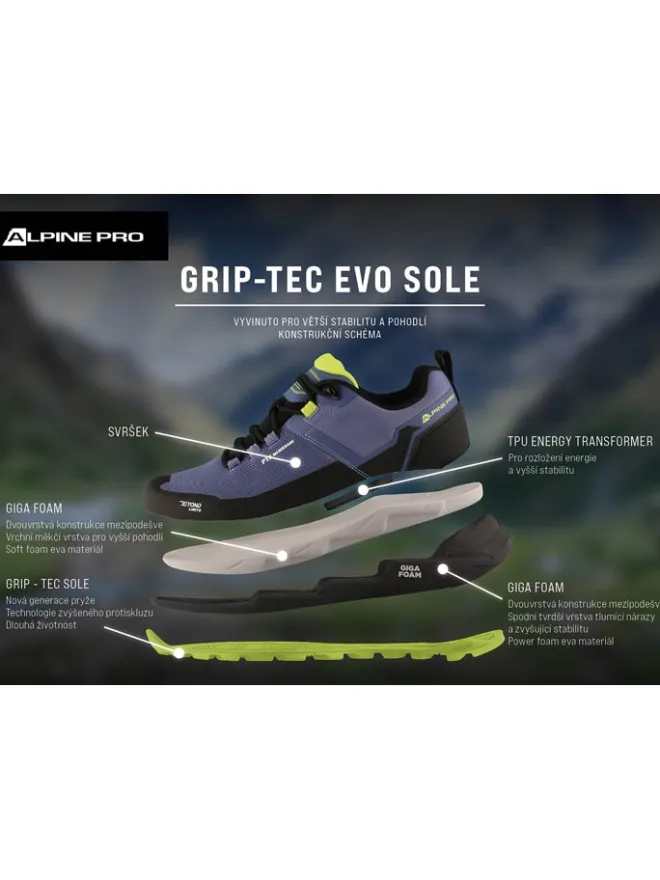 Alpine Pro Outdoorschuhe^Wanderschuhe "Qede 2" in Dunkelblau