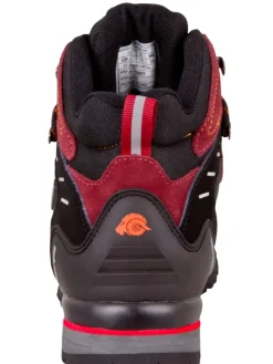 GUGGEN MOUNTAIN Outdoorschuhe^Wanderstiefel Gummikappe in Rot