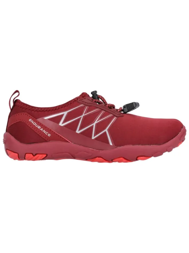 Endurance Badeschuhe^Wassersportschuhe Diweit in 4120 Biking Red