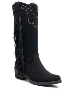 Foreverfolie Stiefel & Boots^Westernstiefel in Schwarz